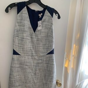 J. Crew Lace Tweed Dress - New